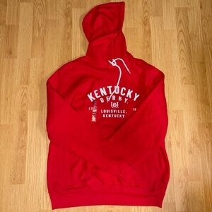 Bella Canvas Red Kentucky Derby Hoodie